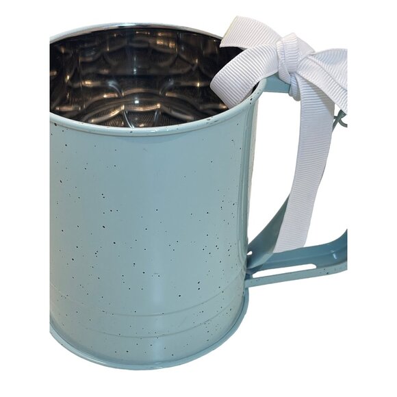 Flour Sifter The Bake Shop Green speckled New! - Picture 4 of 8